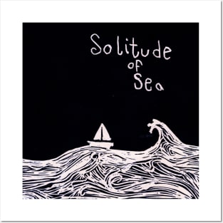 Solitude of the sea Posters and Art